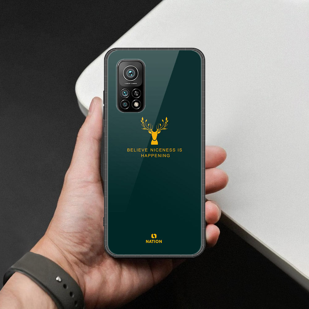 Xiaomi Redmi K30S Cover - Nice Series - HQ Ultra Shine Premium Infinity Glass Soft Silicon Borders Case