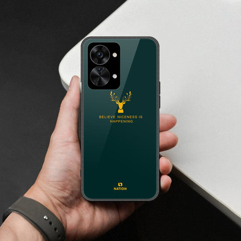 OnePlus Nord 2T Cover - Nice Series - HQ Ultra Shine Premium Infinity Glass Soft Silicon Borders Case