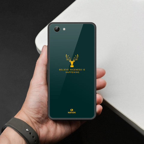 Vivo Y83 Cover - Nice Series - HQ Ultra Shine Premium Infinity Glass Soft Silicon Borders Case