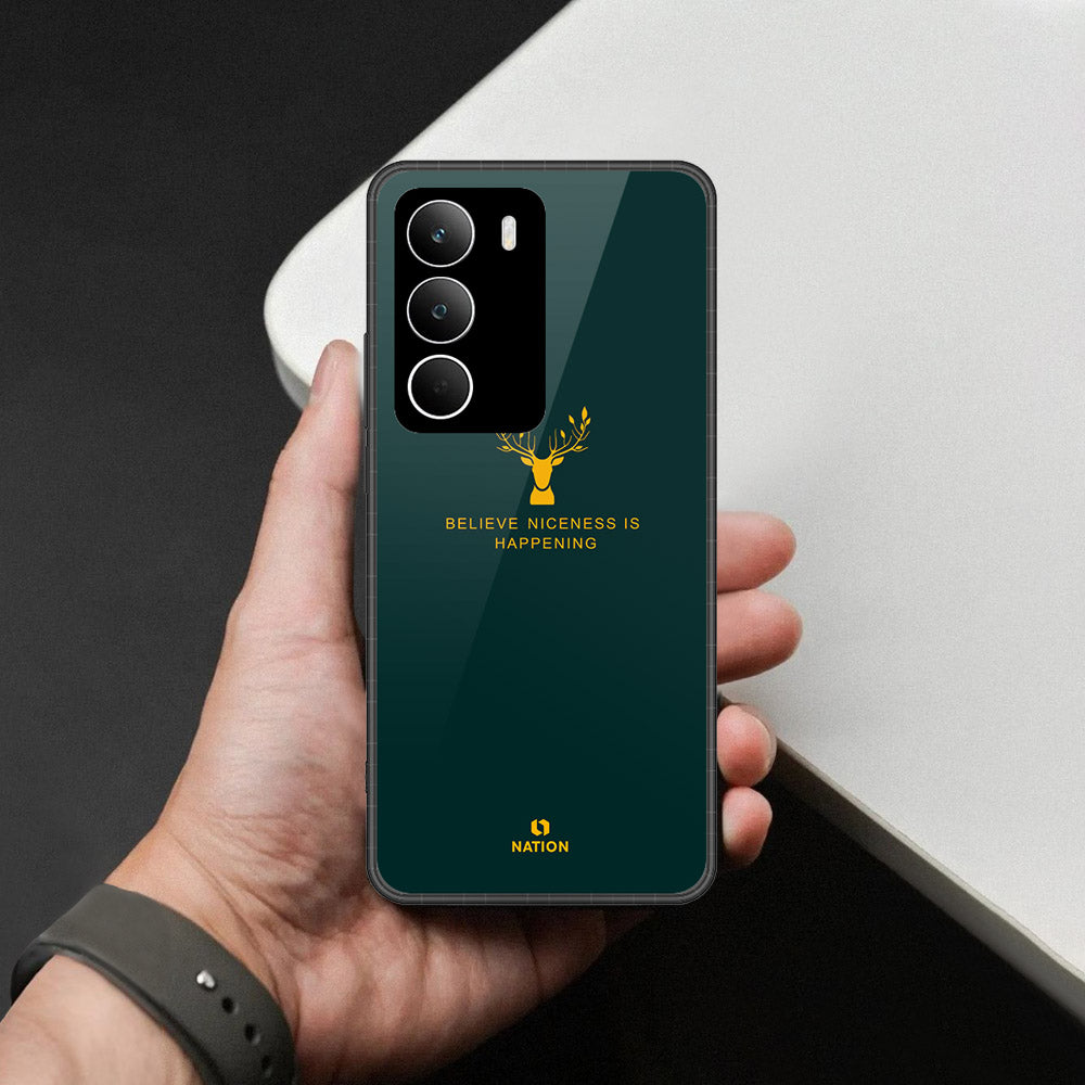 Realme Note 70T Cover - Nice Series - HQ Ultra Shine Premium Infinity Glass Soft Silicon Borders Case