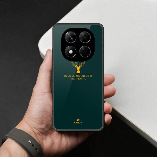 Xiaomi Redmi Note 14 Pro 4G Cover - Nice Series - HQ Ultra Shine Premium Infinity Glass Soft Silicon Borders Case (Fast Delivery)
