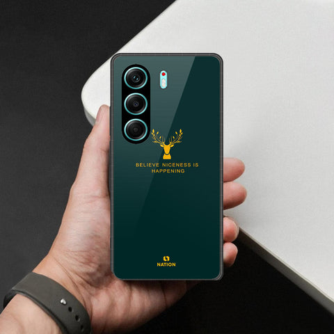 Tecno Camon 40 Pro Cover - Nice Series - HQ Ultra Shine Premium Infinity Glass Soft Silicon Borders Case