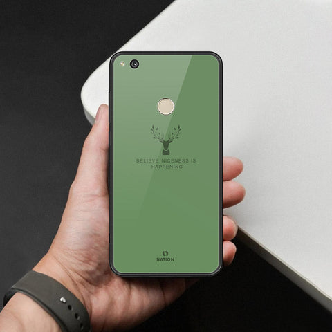 Huawei Honor 8 Lite Cover - Nice Series - HQ Ultra Shine Premium Infinity Glass Soft Silicon Borders Case