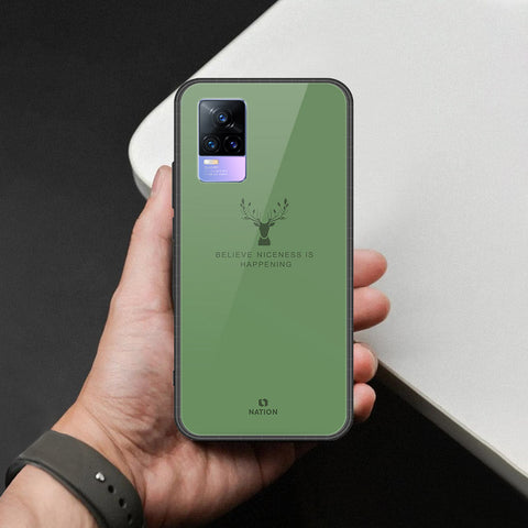 Vivo Y73 Cover - Nice Series - HQ Ultra Shine Premium Infinity Glass Soft Silicon Borders Case