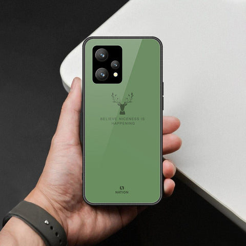 Realme 9 4G Cover - Nice Series - HQ Ultra Shine Premium Infinity Glass Soft Silicon Borders Case