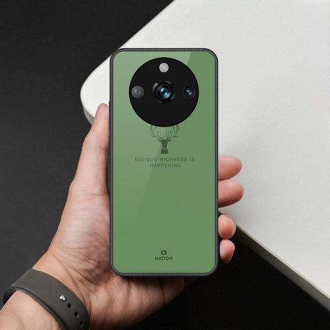 Realme 11 Pro Plus Cover - Nice Series - HQ Ultra Shine Premium Infinity Glass Soft Silicon Borders Case