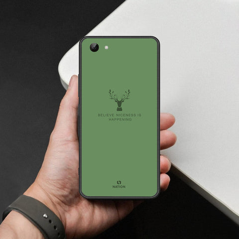 Vivo Y81 Cover - Nice Series - HQ Ultra Shine Premium Infinity Glass Soft Silicon Borders Case