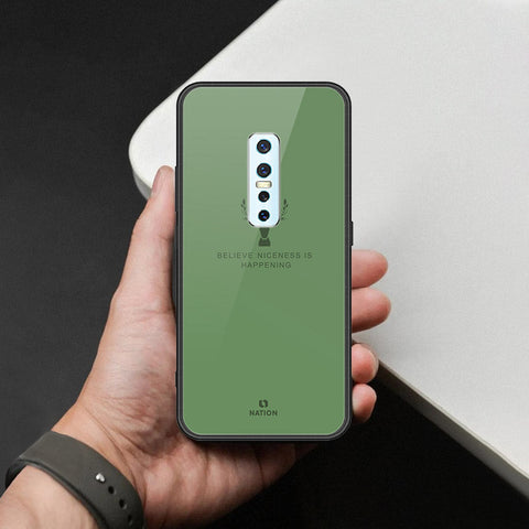 Vivo V17 Pro Cover - Nice Series - HQ Ultra Shine Premium Infinity Glass Soft Silicon Borders Case