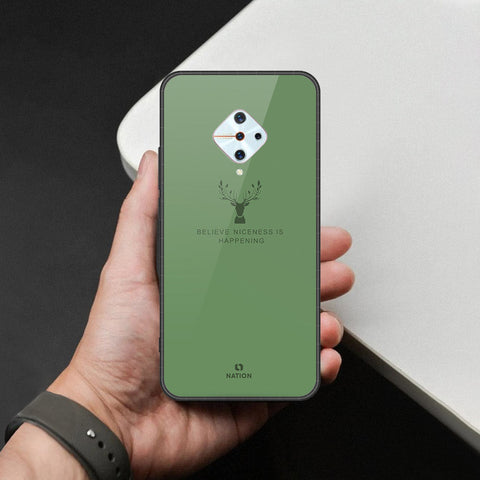 Vivo Y9s Cover - Nice Series - HQ Ultra Shine Premium Infinity Glass Soft Silicon Borders Case