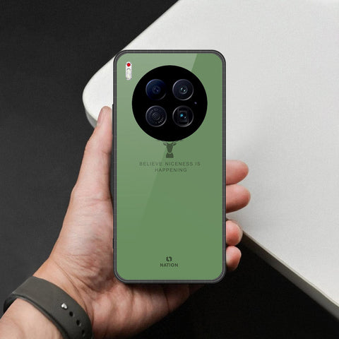 Tecno Camon 40 Premier 4G Cover - Nice Series - HQ Ultra Shine Premium Infinity Glass Soft Silicon Borders Case