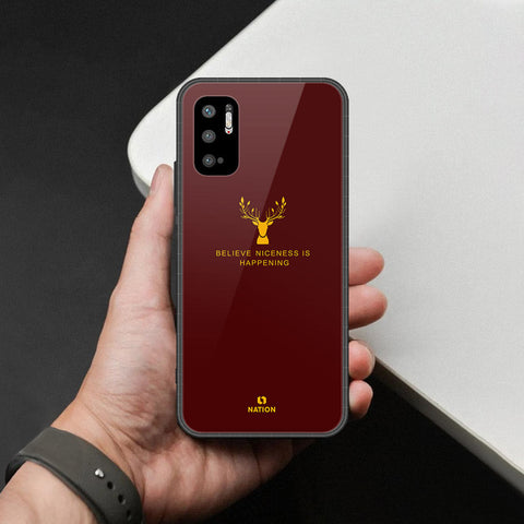 Xiaomi Redmi Note 10 5G Cover - Nice Series - HQ Ultra Shine Premium Infinity Glass Soft Silicon Borders Case