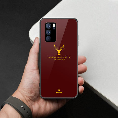 Oppo Reno 6 Pro 5G Cover - Nice Series - HQ Ultra Shine Premium Infinity Glass Soft Silicon Borders Case