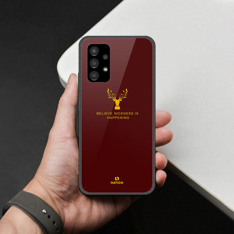 Samsung Galaxy A33 5G Cover - Nice Series - HQ Ultra Shine Premium Infinity Glass Soft Silicon Borders Case