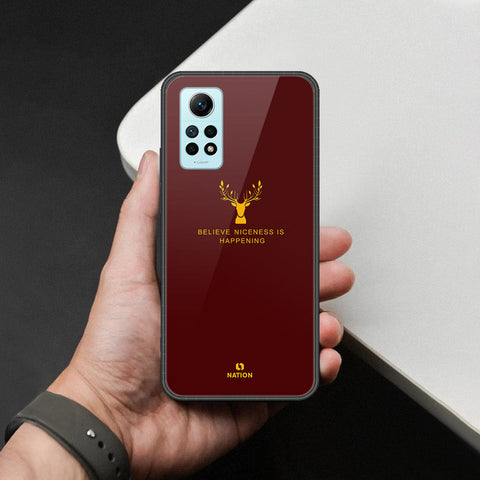 Xiaomi Redmi Note 12 Pro 4G Cover - Nice Series - HQ Ultra Shine Premium Infinity Glass Soft Silicon Borders Case