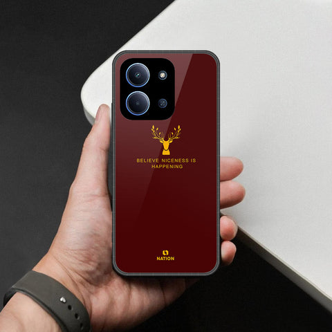 Xiaomi Poco C85 4G - Nice Series - HQ Ultra Shine Premium Infinity Glass Soft Silicon Borders Case