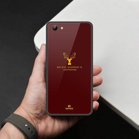 Vivo Y83 Cover - Nice Series - HQ Ultra Shine Premium Infinity Glass Soft Silicon Borders Case