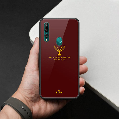 Huawei P Smart Z Cover - Nice Series - HQ Ultra Shine Premium Infinity Glass Soft Silicon Borders Case