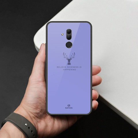 Huawei Mate 20 Lite Cover - Nice Series - HQ Ultra Shine Premium Infinity Glass Soft Silicon Borders Case