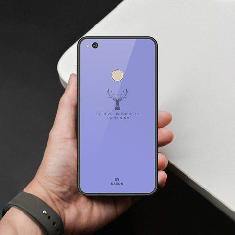 Huawei Honor 8 Lite Cover - Nice Series - HQ Ultra Shine Premium Infinity Glass Soft Silicon Borders Case