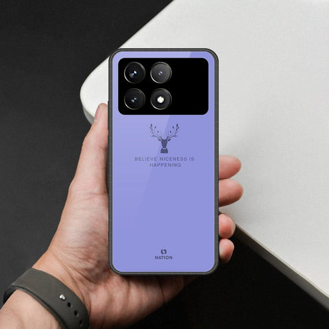 Xiaomi Poco F6 Pro Cover - Nice Series - HQ Ultra Shine Premium Infinity Glass Soft Silicon Borders Case
