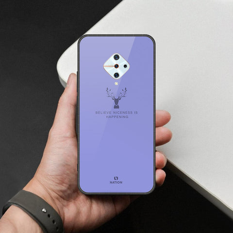 Vivo Y9s Cover - Nice Series - HQ Ultra Shine Premium Infinity Glass Soft Silicon Borders Case