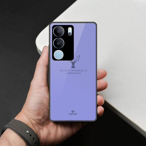 Vivo S17 Pro Cover - Nice Series - HQ Ultra Shine Premium Infinity Glass Soft Silicon Borders Case