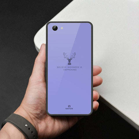 Vivo Y83 Cover - Nice Series - HQ Ultra Shine Premium Infinity Glass Soft Silicon Borders Case