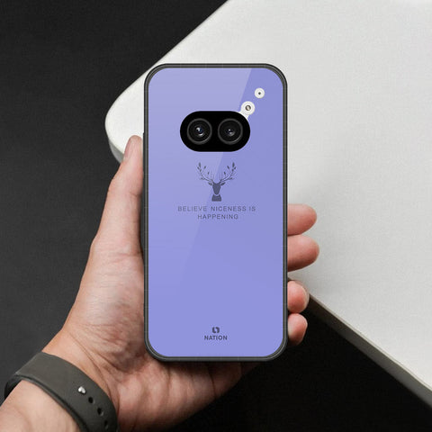 Nothing Phone 2a Cover - Nice Series - HQ Ultra Shine Premium Infinity Glass Soft Silicon Borders Case