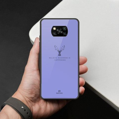Xiaomi Poco X3 Pro Cover - Nice Series - HQ Ultra Shine Premium Infinity Glass Soft Silicon Borders Case