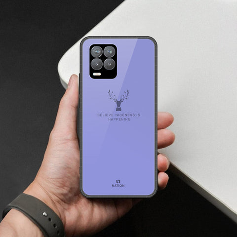 Realme 8 Pro Cover - Nice Series - HQ Ultra Shine Premium Infinity Glass Soft Silicon Borders Case