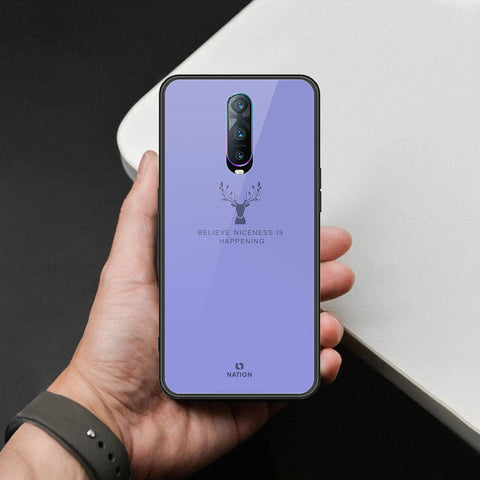 Oppo R17 Pro Cover - Nice Series - HQ Ultra Shine Premium Infinity Glass Soft Silicon Borders Case