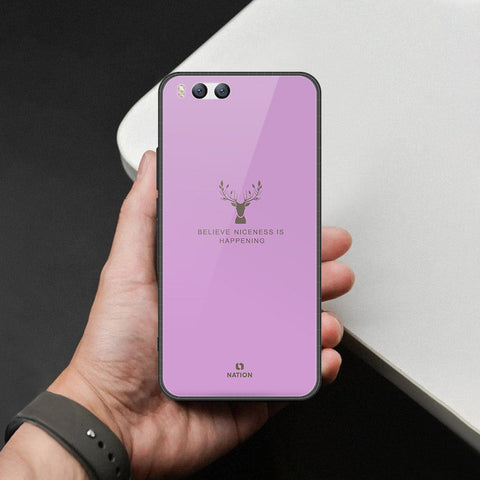 Xiaomi Mi 6 Cover - Nice Series - HQ Ultra Shine Premium Infinity Glass Soft Silicon Borders Case