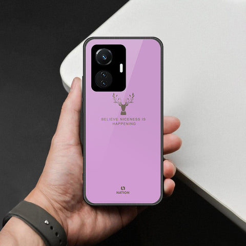 Vivo Y55 4G Cover - Nice Series - HQ Ultra Shine Premium Infinity Glass Soft Silicon Borders Case