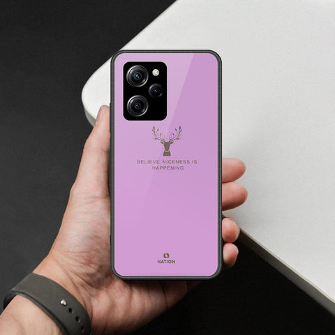 Xiaomi Redmi Note 12 Pro Speed Cover - Nice Series - HQ Ultra Shine Premium Infinity Glass Soft Silicon Borders Case