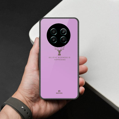 Realme P1 Speed Cover - Nice Series - HQ Ultra Shine Premium Infinity Glass Soft Silicon Borders Case