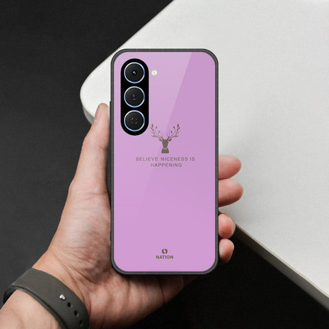 Tecno Spark 40 Pro Cover - Nice Series - HQ Ultra Shine Premium Infinity Glass Soft Silicon Borders Case