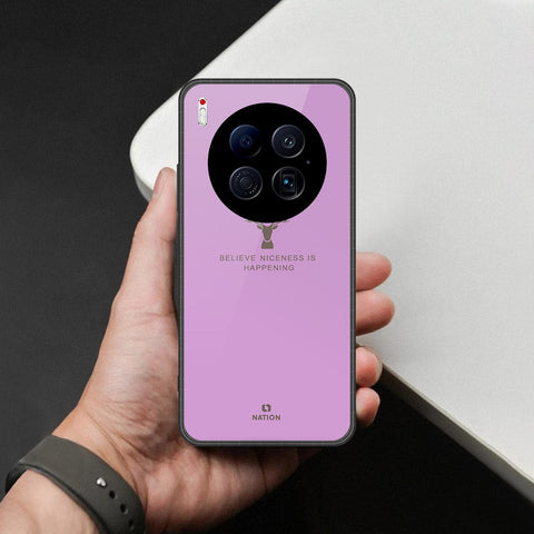 Tecno Camon 40 Premier 4G Cover - Nice Series - HQ Ultra Shine Premium Infinity Glass Soft Silicon Borders Case