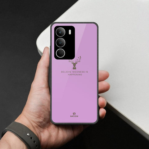 Realme C71 Cover - Nice Series - HQ Ultra Shine Premium Infinity Glass Soft Silicon Borders Case