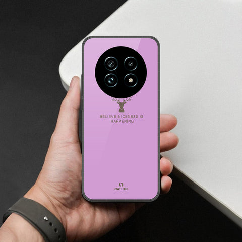 Realme 13 Pro Cover - Nice Series - HQ Ultra Shine Premium Infinity Glass Soft Silicon Borders Case