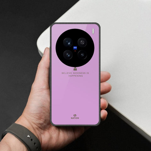 Realme C75x Cover - Nice Series - HQ Ultra Shine Premium Infinity Glass Soft Silicon Borders Case