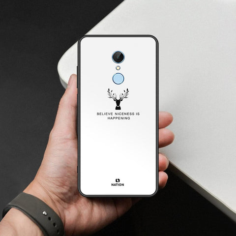Xiaomi Redmi Note 5 / Redmi 5 Plus Cover - Nice Series - HQ Ultra Shine Premium Infinity Glass Soft Silicon Borders Case