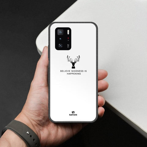 Xiaomi Poco X3 GT Cover - Nice Series - HQ Ultra Shine Premium Infinity Glass Soft Silicon Borders Case