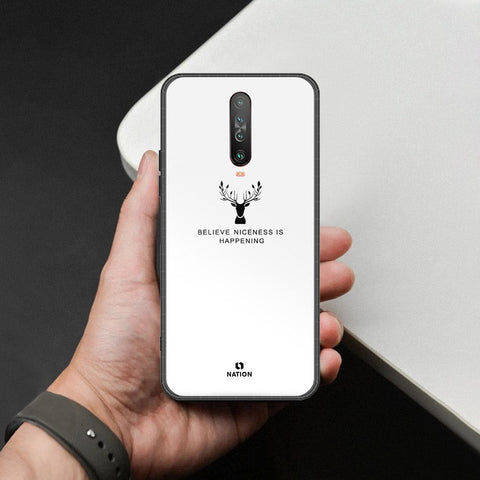 Xiaomi Poco X2 Cover - Nice Series - HQ Ultra Shine Premium Infinity Glass Soft Silicon Borders Case