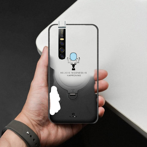 Tecno Camon 15 Pro Cover - Nice Series - HQ Ultra Shine Premium Infinity Glass Soft Silicon Borders Case