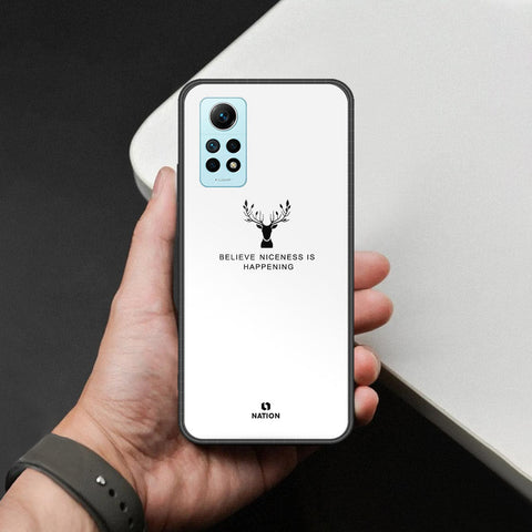 Xiaomi Redmi Note 12 Pro 4G Cover - Nice Series - HQ Ultra Shine Premium Infinity Glass Soft Silicon Borders Case