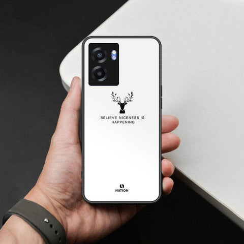 Realme V23 Cover - Nice Series - HQ Ultra Shine Premium Infinity Glass Soft Silicon Borders Case