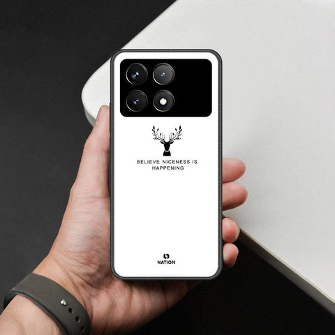 Xiaomi Poco X6 Pro Cover - Nice Series - HQ Ultra Shine Premium Infinity Glass Soft Silicon Borders Case