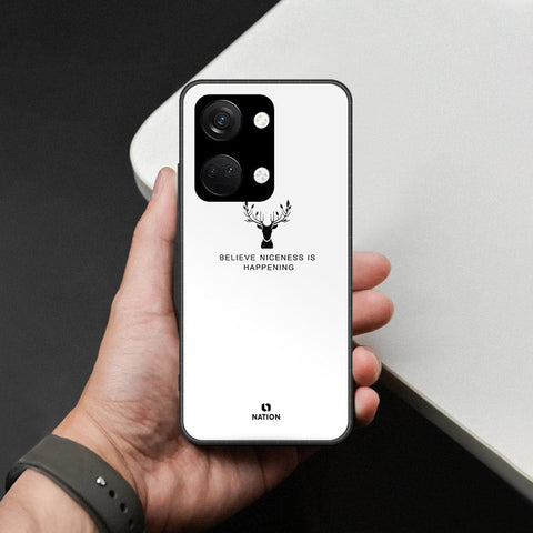 OnePlus Nord 3 Cover - Nice Series - HQ Ultra Shine Premium Infinity Glass Soft Silicon Borders Case