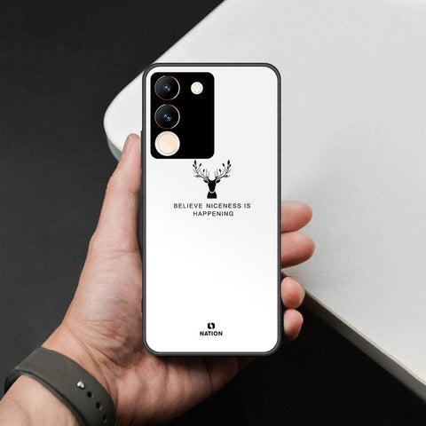 Vivo Y200 5G Cover - Nice Series - HQ Ultra Shine Premium Infinity Glass Soft Silicon Borders Case