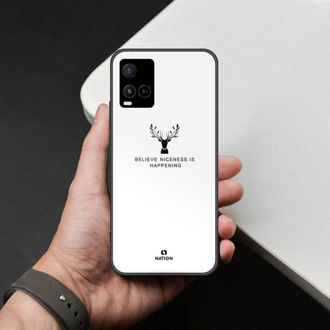 Vivo Y32 Cover - Nice Series - HQ Ultra Shine Premium Infinity Glass Soft Silicon Borders Case